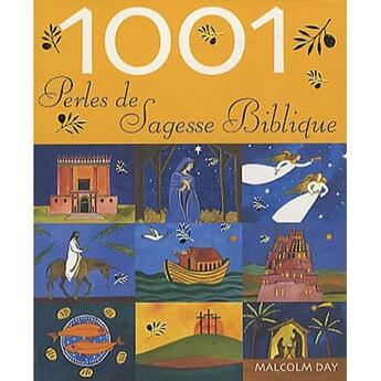 Couverture du livre « 1001 perles de sagesse biblique » de  aux éditions Guy Trédaniel