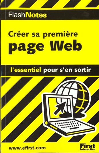 Couverture du livre « Creer Ses Pages Web » de Idg aux éditions First Interactive