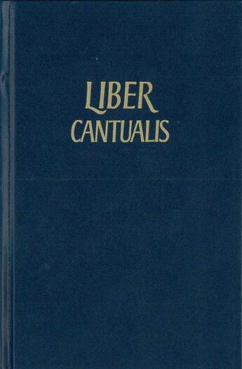 Couverture du livre « Liber cantualis » de Moines De Solesmes aux éditions Solesmes