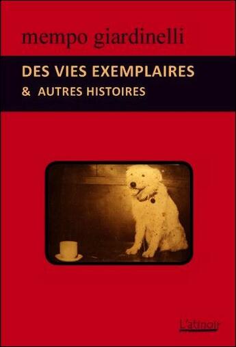 Couverture du livre « Des vies exemplaires ; & autres histoires » de Mempo Giardinelli aux éditions Atinoir