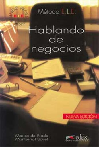 Couverture du livre « Hablando De Negocios ; Manuel » de Marisa De Preda et Montserrat Bovet aux éditions Didier
