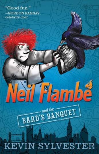 Couverture du livre « Neil Flambé and the Bard's Banquet » de Sylvester Kevin aux éditions Simon & Schuster Books For Young Readers