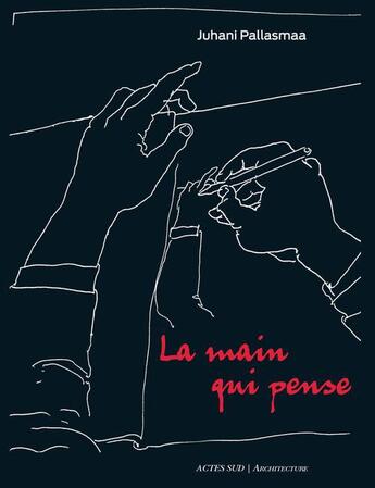 Couverture du livre « La main qui pense ; pour une architecture sensible » de Juhani Palasmaa aux éditions Actes Sud