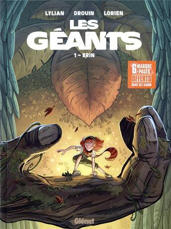 Couverture du livre « Les Géants Tome 1 : Erin » de Lylian et Paul Drouin aux éditions Glenat