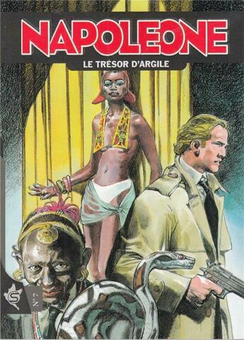 Couverture du livre « Napoleone t.7 : le trésor d'argile » de Carlo Ambrosini aux éditions Editions Swikie