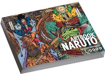 Couverture du livre « Naruto ; COFFRET ; artbook » de Masashi Kishimoto aux éditions Kana