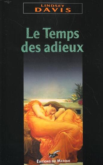 Couverture du livre « Le temps des adieux » de Davis-L aux éditions Editions Du Masque