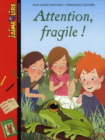 Couverture du livre « Attention fragile ! » de  aux éditions Bayard Jeunesse