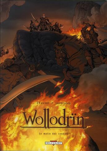 Couverture du livre « Wollodrïn : coffret Tomes 1 et 2 : le matin des cendres » de David Chauvel et Jerome Lereculey aux éditions Delcourt