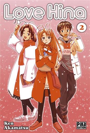 Couverture du livre « Love Hina Tome 2 » de Ken Akamatsu aux éditions Pika