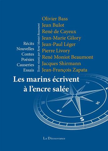 Couverture du livre « Les marins écrivent à l'encre salée » de  aux éditions La Decouvrance