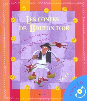 Couverture du livre « Contes de bouton d'or (les) (livre+cd) » de Dufilho-Legendre C. aux éditions Mame