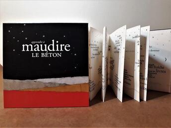 Couverture du livre « Maudire le béton » de Guillaume Siaudeau aux éditions Les Venterniers