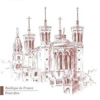 Couverture du livre « Carte basilique de france - fourviere » de  aux éditions Satisfecit