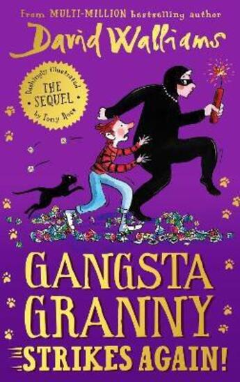 Couverture du livre « GANGSTA GRANNY STRIKES AGAIN! » de David Walliams aux éditions Harper Collins Uk