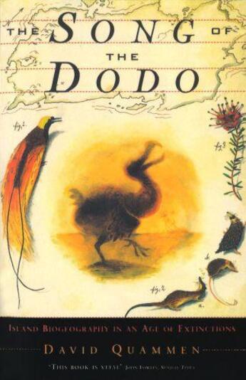 Couverture du livre « The Song Of The Dodo » de Quammen David aux éditions Random House Digital