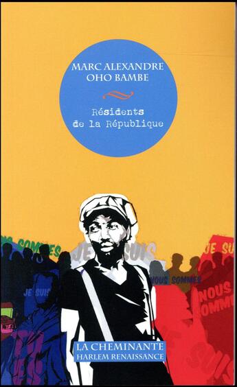 Couverture du livre « Résidents de la République » de Marc Alexandre Oho Bambe aux éditions La Cheminante