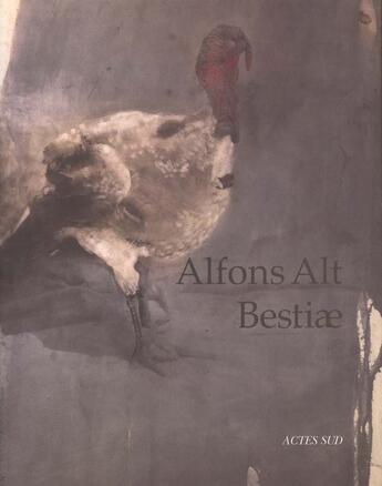 Couverture du livre « Bestiae » de Alfons Alt aux éditions Actes Sud