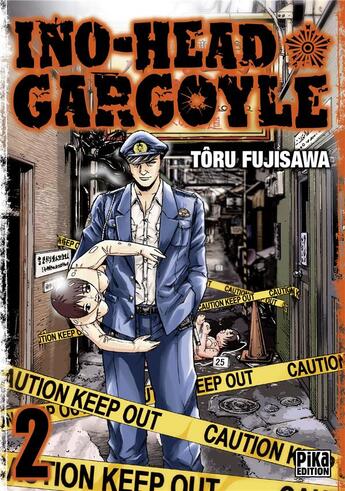 Couverture du livre « Ino-head gargoyle t02 » de Toru Fujisawa aux éditions Pika