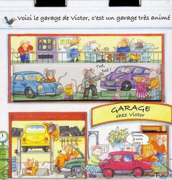 Couverture du livre « Garage chez Victor » de Kate Davis et Graham Goodger aux éditions Tourbillon