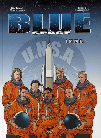 Couverture du livre « Blue space » de Chris Lamquet et Richard Marazano aux éditions Epa