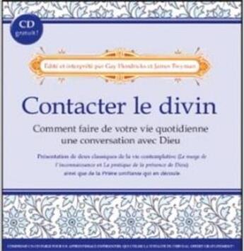 Couverture du livre « Contacter le divin ; comment faire de votre vie quotidienne une conversation avec Dieu » de  aux éditions Ada