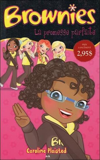 Couverture du livre « Brownies ; la promesse parfaite t.1 » de Caroline Plaisted aux éditions Ada