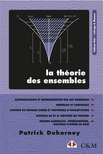 Couverture du livre « La théorie des ensembles ; introduction à une théorie de l'infini (édition 2017) » de Dehornoy Patrick aux éditions Calvage Mounet