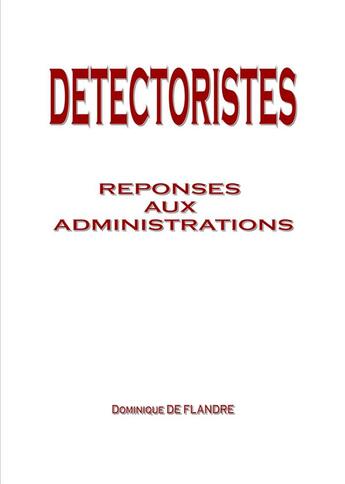 Couverture du livre « Detectoristes vos droits t2 » de De Flandre Dominique aux éditions Sylvius