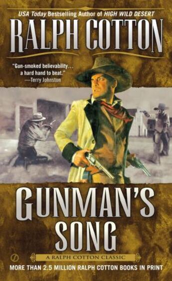 Couverture du livre « Gunman's Song » de Cotton Ralph aux éditions Penguin Group Us