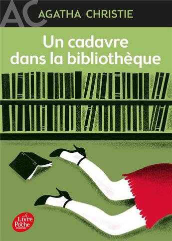Couverture du livre « Un cadavre dans la bibliothèque » de Agatha Christie aux éditions Le Livre De Poche Jeunesse