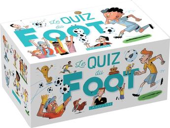 Couverture du livre « Le quiz du football » de Valentin Verthe aux éditions Larousse