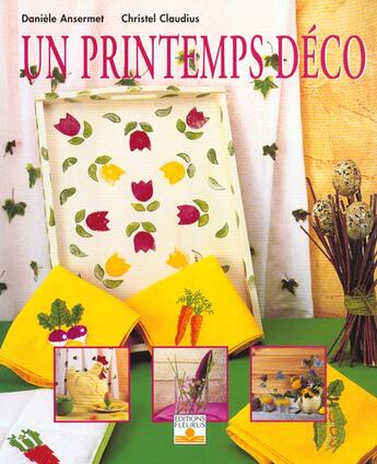 Couverture du livre « Printemps deco » de  aux éditions Mango