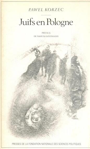 Couverture du livre « Juifs en pologne la question juive pendant l'entre-deux guerres » de Korzec P aux éditions Presses De Sciences Po