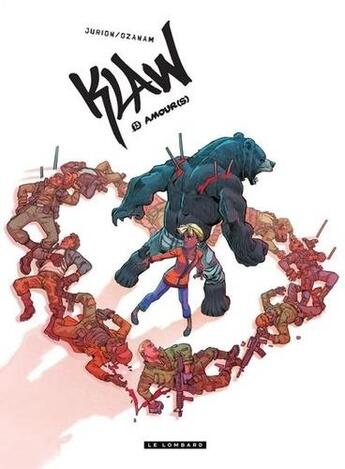 Couverture du livre « Klaw Tome 13 : amour(s) » de Ozanam et Joel Jurion aux éditions Lombard