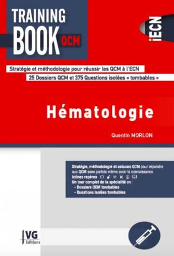 Couverture du livre « Hématologie » de Quentin Morlon aux éditions Vernazobres Grego