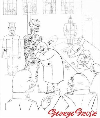 Couverture du livre « George Grosz » de Ralph Jentsch aux éditions Amateur