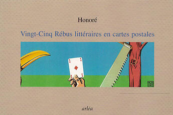 Couverture du livre « Livret De Vingt-Cinq Rebus Litteraires (2) » de Philippe Honore aux éditions Arlea