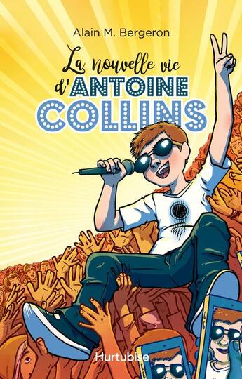 Couverture du livre « La nouvelle vie d'antoine collins » de Alain M. Bergeron aux éditions Editions Hurtubise