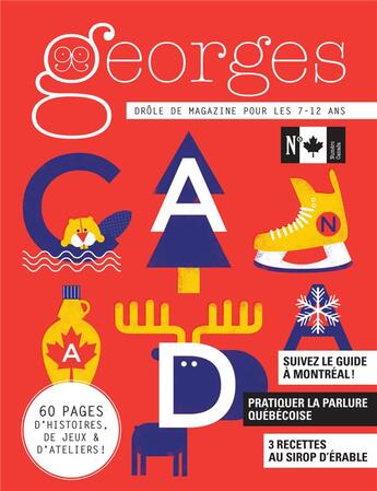 Couverture du livre « Magazine georges n 30 - canada » de  aux éditions Maison Georges