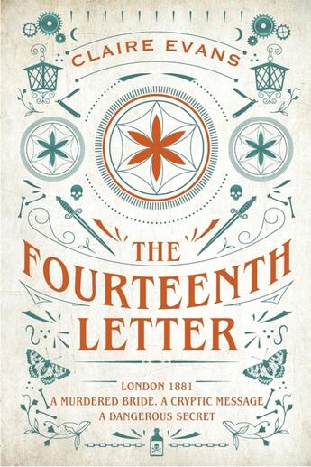 Couverture du livre « THE 14TH LETTER » de Claire Evans aux éditions Sphere