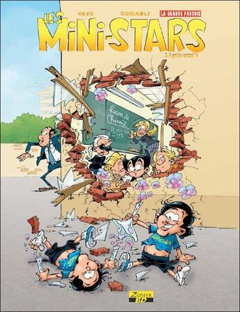Couverture du livre « Les mini-stars t.3 ; la petite vadrouille » de Frederic Coicault et Pierre Veys aux éditions Zephyr