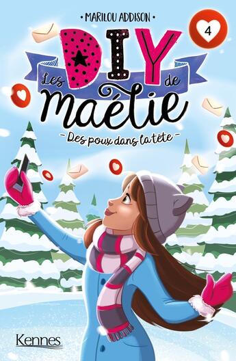 Couverture du livre « Les DIY de Maélie Tome 4 : des poux dans la tête » de Marilou Addison aux éditions Les 3 As