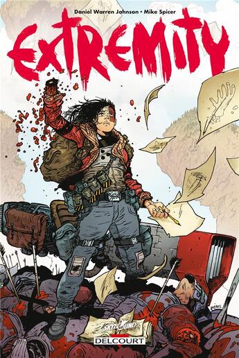 Couverture du livre « Extremity » de Daniel Warren Johnson et Mike Spicer aux éditions Delcourt