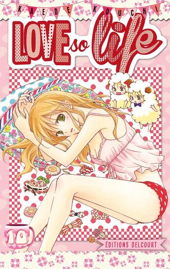 Couverture du livre « Love so life Tome 10 » de Kaede Kouchi aux éditions Delcourt