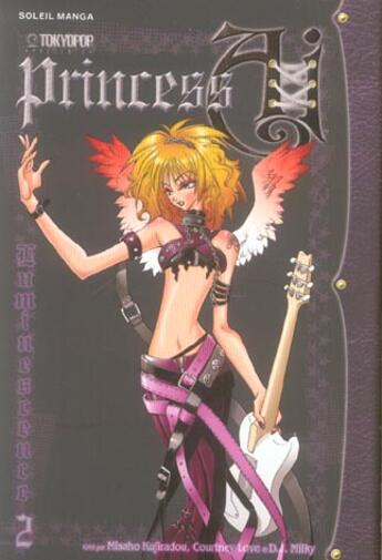 Couverture du livre « Princess Aï Tome 2 ; luminescence » de Misaho Kujiradou et D.J Milky et Courtney Love aux éditions Soleil