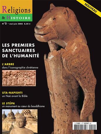 Couverture du livre « Religions et histoire N.2 ; les premiers sanctuaires de l'humanité » de Religions Et Hstoire aux éditions Religions Et Histoire