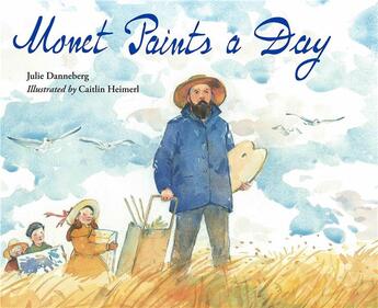 Couverture du livre « Monet paints a day » de Dannerberg Julie aux éditions Random House Us