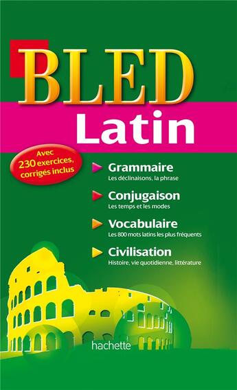 Couverture du livre « Bled latin » de  aux éditions Hachette Education