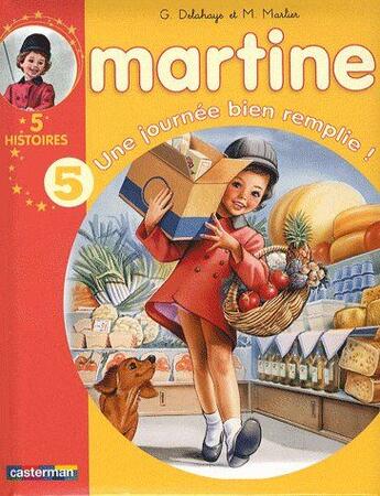 Couverture du livre « RECUEILS MARTINE Tome 5 » de Delahaye/Marlier aux éditions Casterman